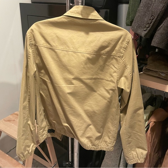 JCrew khaki canvas jacket size small - Picture 2 of 4